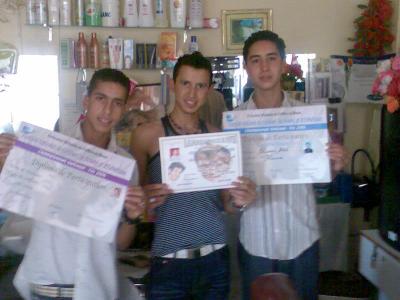 c moi avec mon diplome